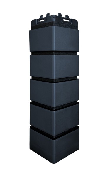 Угол Grand Line клинкерный кирпич ПРЕМИУМ Графит (шов RAL 9005) купить в Котласе