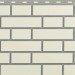 Фасадная панель Альта-Профиль, Кирпич Клинкерный, Белый купить в Котласе