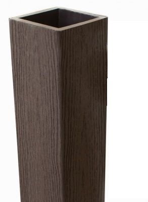 Столб опорный Woodvex Co-Extrusion Венге купить в Котласе