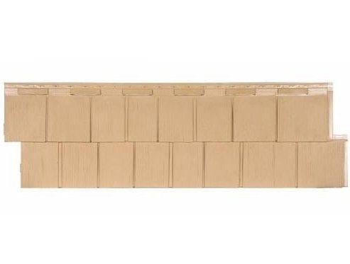 Фасадная панель T-Сайдинг-Щепа пихта ЭКО-1 Бежевый купить в Котласе