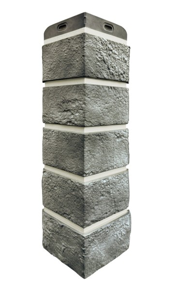 Угол Grand Line состаренный кирпич Элит гранит, ШОВ белый купить в Котласе