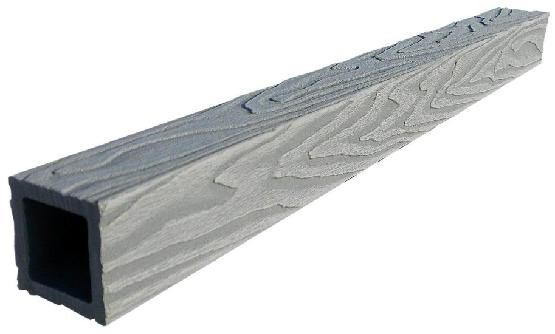 Балясина ДПК 3D GardenParkett фактура дерева Серый купить в Котласе