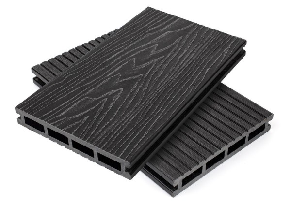 Террасная доская ДПК NanoWood Nature 3D пустотелая Графит купить в Котласе