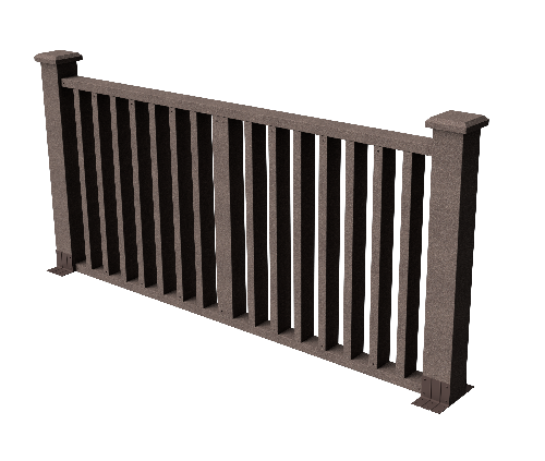 Ограждения декоративное ДПК GRINDERDECO Риальто венге купить в Котласе