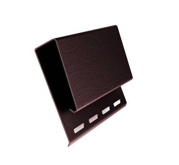 Наличник широкий J-профиль Grand Line Тёмный дуб купить в Котласе