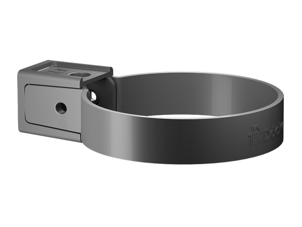 Хомут универсальный для водосточной трубы Docke Premium Графит купить в Котласе