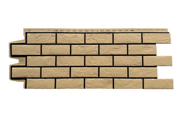 ФП Grand Line состаренный кирпич премиум Песочный (шов RAL 9005) купить в Котласе