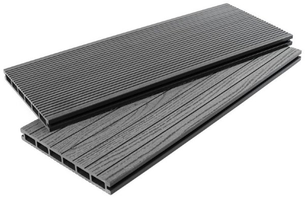 Террасная доска ДПК - ДеревоПласт- DP Standart+ графит купить в Котласе