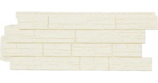 Фасадная панель Grand Line Сланец молочный купить в Котласе