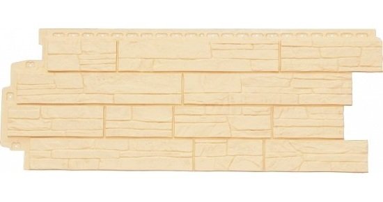 Фасадная панель Grand Line Сланец бежевый купить в Котласе