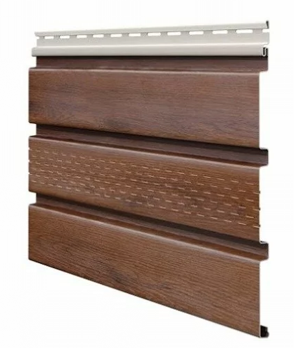 Софит ламинированный VOX UNICOLOR с центральной перфорацией, Коричневый купить в Котласе