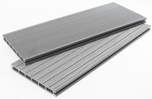 Террасная доска ДПК - ДеревоПласт- DP Standart+ серый купить в Котласе