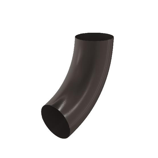 Водосток Aquasistem, система 150/100 -  Колено трубы RR 32 Тёмно Коричневый купить в Котласе