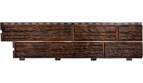 Формованный Сайдинг Сланцевая порода, Коричневый купить в Котласе